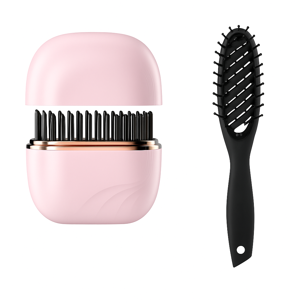 Mini Lisseur Peigne Sans Fil – Portable, Multifonction & Respectueux des Cheveux